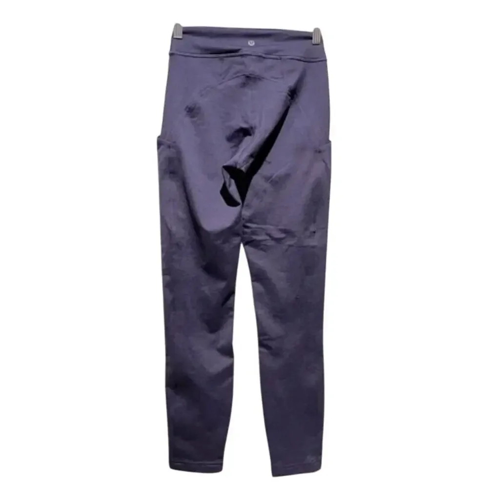 Lululemon Soft Sueded High-Rise Tight 25" Nightfall / Nightfall Size 6 - Picture 8 of 8